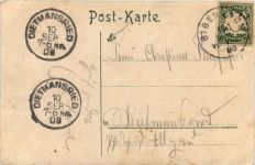 Gruss aus Biberach - Litho