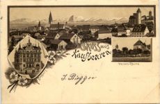Gruss aus Kaufbeuren - Litho
