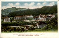 Isny - Lungenheilstätte in Bolsternang - Künstler-AK Eugen Felle