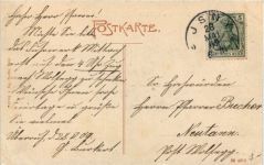 Heilstätte Überruh bei Isny - Künstler-AK Eugen Felle