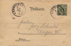 Gruss vom Kniebis - Gasthof zum Lamm - Litho
