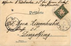 Gruss aus Kaufbeuren - Litho