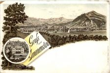 Gruss aus Immenstadt - Litho