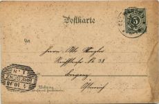 Gruss aus Ellwangen - Litho