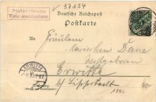 Northeim - Gruss vom Aussichtsthurm - Litho 1896