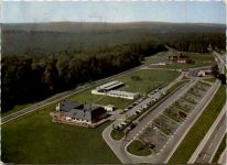 Rohrbrunn über Aschaffenburg - Autobahn Rasthaus im Spessart