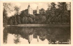Glauchau, Partie am Schlossteich