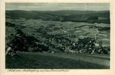 Blick vom Aschberghang auf das Brunndöbratal