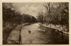 Berlin, Tiergarten, Blick zur Schleuse