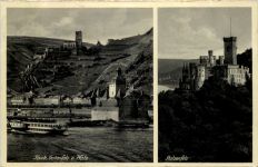 Kaub, Gutenfels u. Pfalz, Stolzenfels