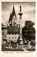 Eichstätt, Residenzplatz und Mariensäule