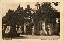 Wilhelmsdorf, Kirche und Kriegergedenkstätten