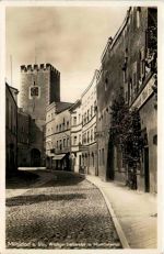 Mühldorf am Inn, Weissgerberstrasse mit Münchnertor