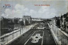 Krefeld, Partie am Bismarckplatz