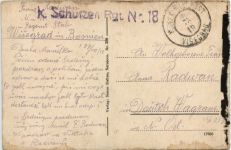 Gruss aus Rogatica - Rogatice - KuK Feldpost Schützen Regiment 18