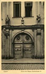 Erfurt - Portal des Hauses Futterstrasse 13