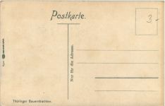 Thüringer Bauerntrachten