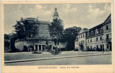 Sondershausen - Markt mit Schloss