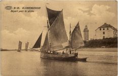 Blankenberghe - Depart pur la peche