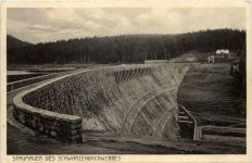 Staumauer des Schwarzenbachwerkes - Forbach