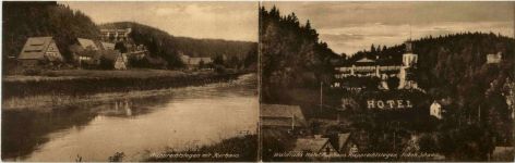 Waldrabs Hotel Rupprechtstegen - Klappkarte