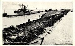 Aanleg Dijk Zuiderzeewerken