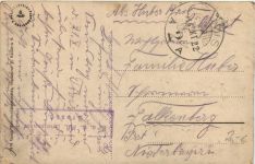 Budapest - Elisabeth Ring - Feldpost KuK Brasso
