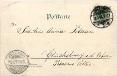 Gruss aus Schleswig - Litho 1896