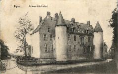 Ligny Schloss - Feldpost Fuss Artillerie
