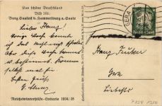 Burg Saaleck bei Hammelburg - Ganzsache