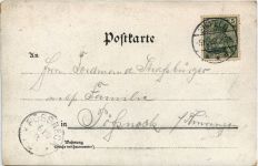 Gruss aus Eisfeld - Litho