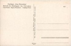 Gruss aus Belrieth an der Werra - Gasthaus Zum Rennsteig