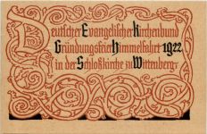 Privatganzsache Wittenberg Martin Luther