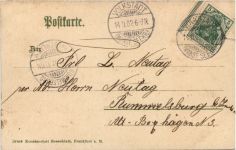 Gruss aus Eisleben - Litho