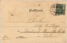Gruss aus Eisleben - Litho