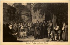 Luthers Predigt im Dorfe Möhra