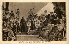 Worms - Luther auf dem Reichstage
