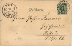 Gruss aus Torgau - Litho