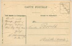 Briefmarken Luxembourg - Litho Prägekarte