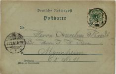 Gruss von der Marienburg bei Alf - Litho 1894 - vorläufer