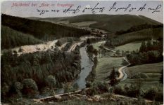 Muldetal bei Aue im Erzgebirge