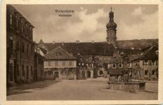 Weikersheim - Marktplatz