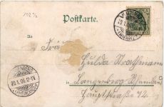 Gruss aus Königstein bei Hattingen - Litho