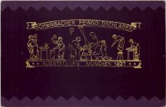 Ausstellung München 1927 - Schwabacher Feingoldschläger