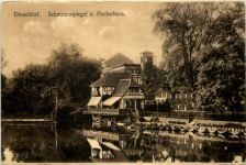 Düsseldorf - Schwanenspiegel und Fischerhaus