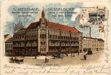 Düsseldorf - G. Hettlage Special Geschäft - Litho