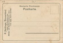 Düsseldorf - G. Hettlage Special Geschäft - Litho