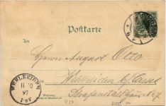 Gruss aus Düsseldorf - Litho