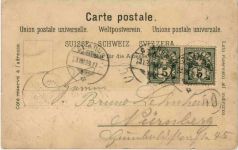 Gruss aus Glarus - Litho