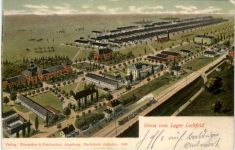 Gruss vom Lager Lechfeld - Litho